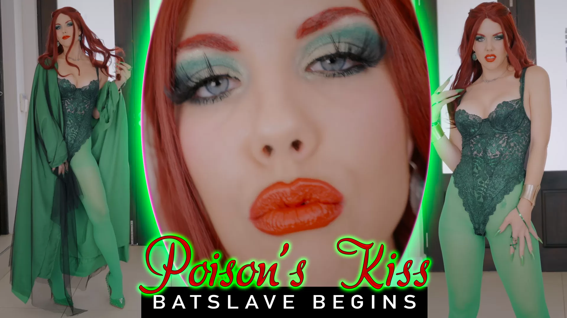 Poison's Kiss - Batslave Begins - Femdom POV Clips - Young Goddess Kim