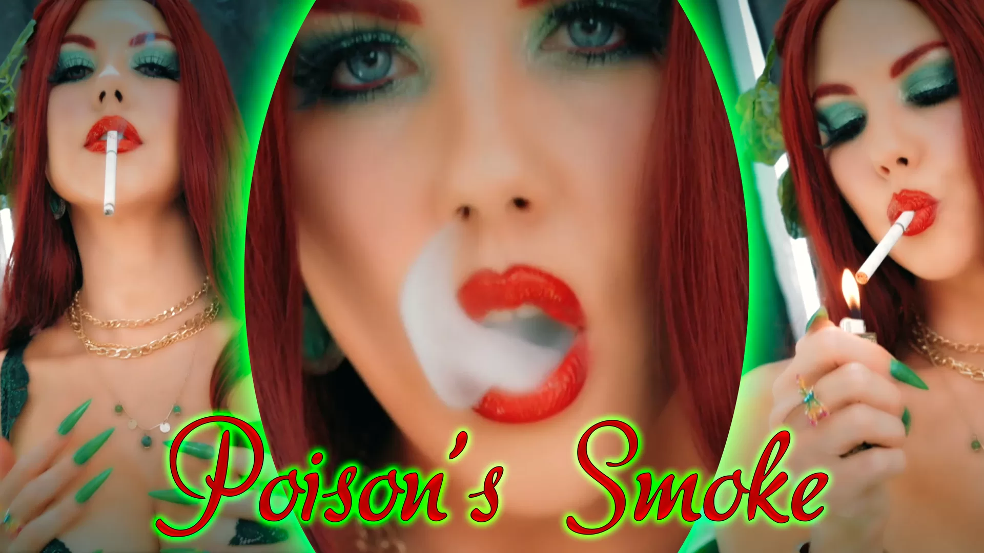 Poison's Smoke - Young Goddess Kim - Smoking Fetish Clips