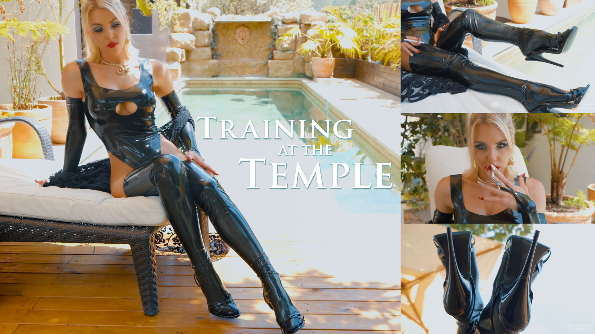 Training at the Temple - Femdom POV Clips - Young Goddess Kim